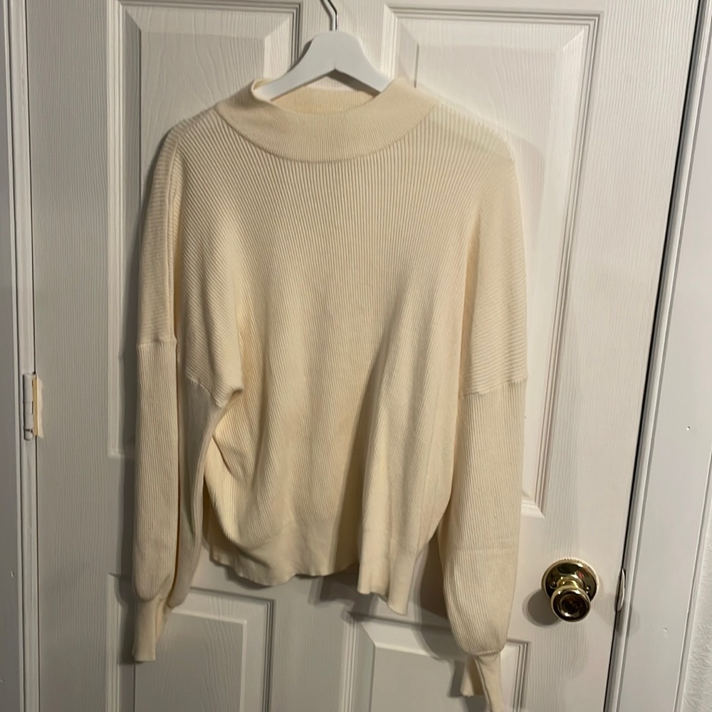 Buttery Soft White Sweater